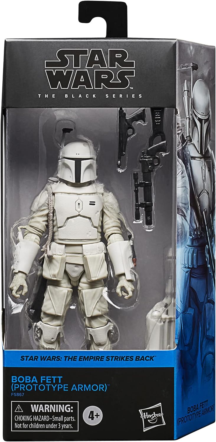 STAR WARS The Black Series Boba Fett (Prototype Armor) Toy 6-Inch-Scale The Empire Strikes Back Collectible Figure, Ages 4 and Up (Amazon Exclusive)
