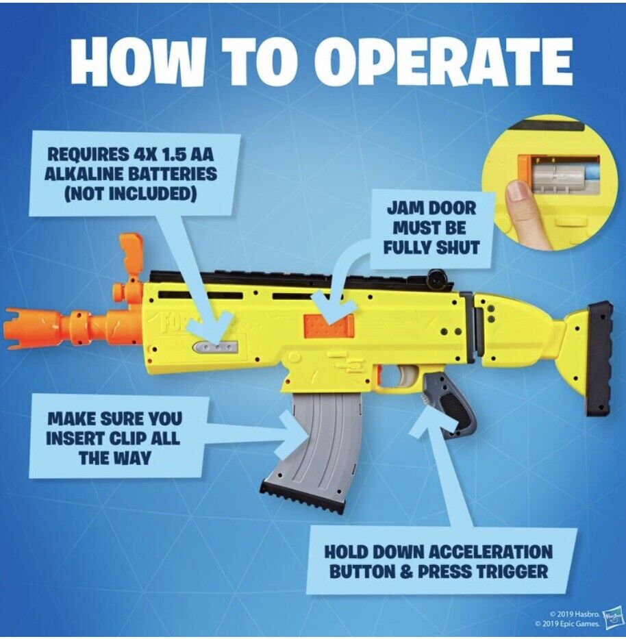 NERF Fortnite Elite Dart Blaster