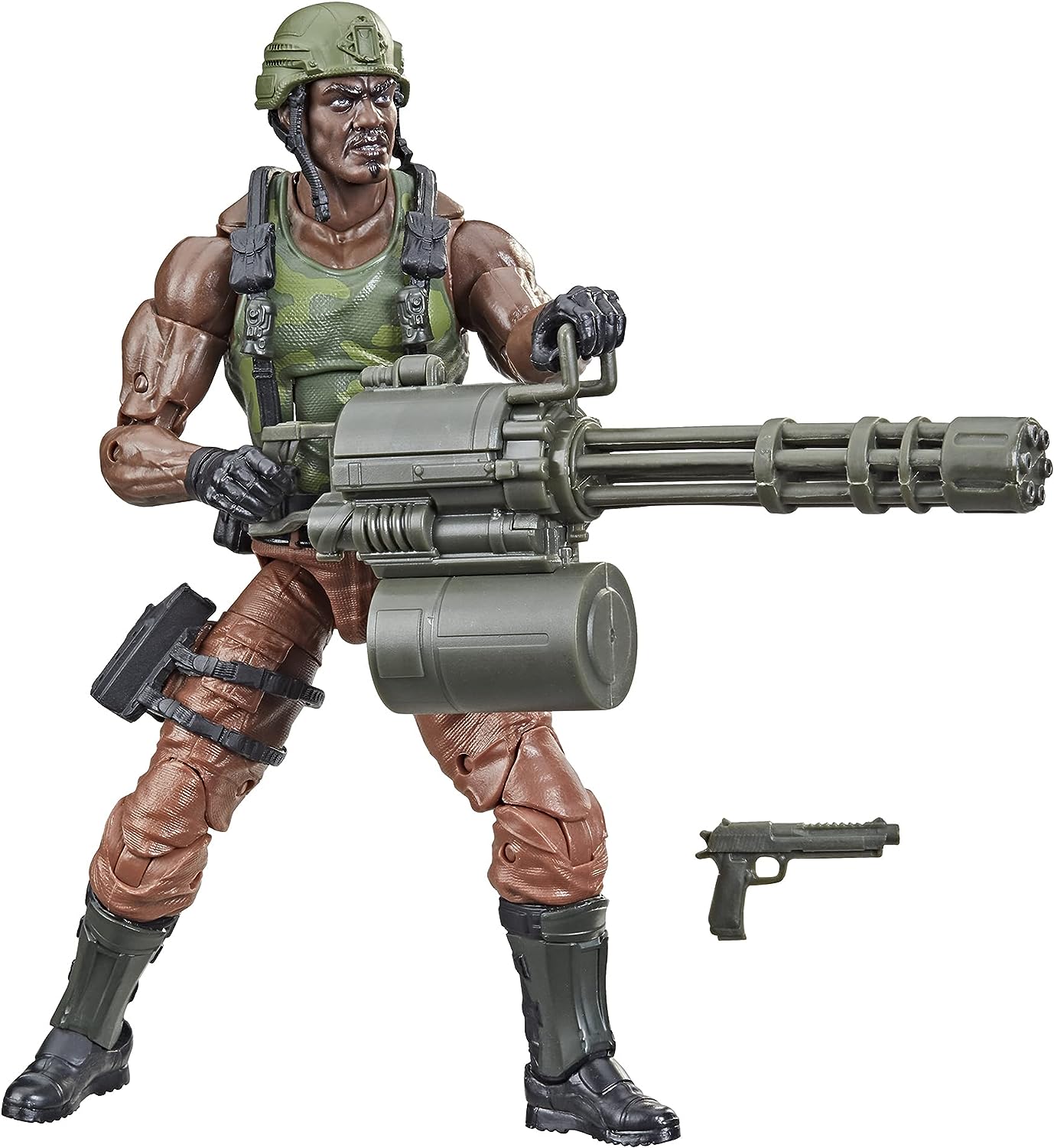 G.I. Joe Classified Series Heavy Artilery Roadblock Action Figure 28 Collectible Premium Toy 6-Inch-Scale with Custom Package Art (Amazon Exclusive)